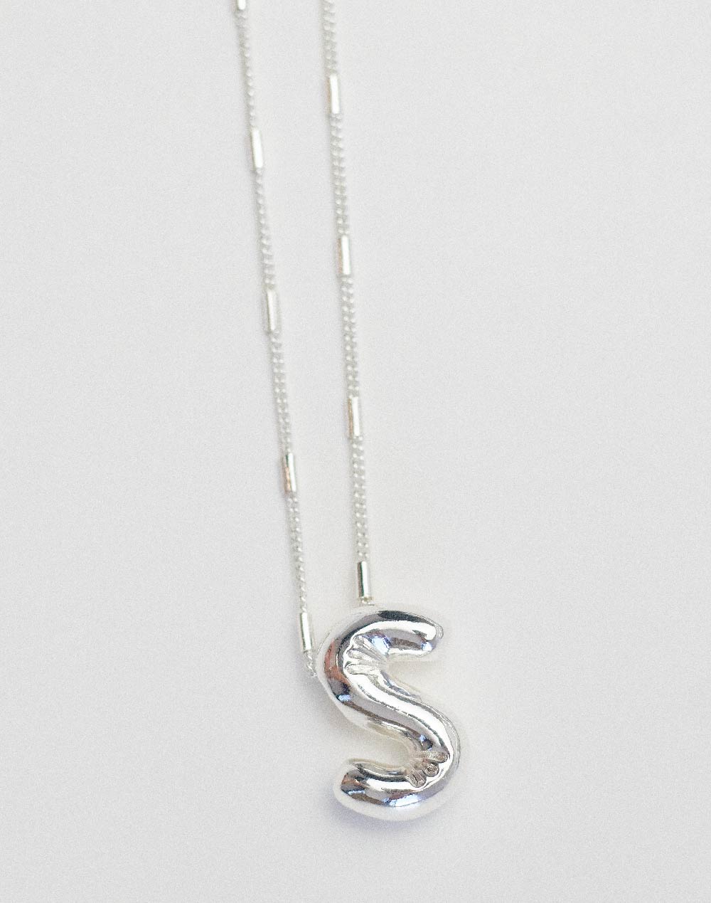 Bubble Letter Necklace