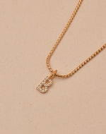 Crystal Letter Necklace