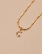 Crystal Letter Necklace