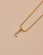 Crystal Letter Necklace