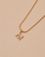 Crystal Letter Necklace