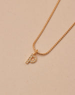 Crystal Letter Necklace