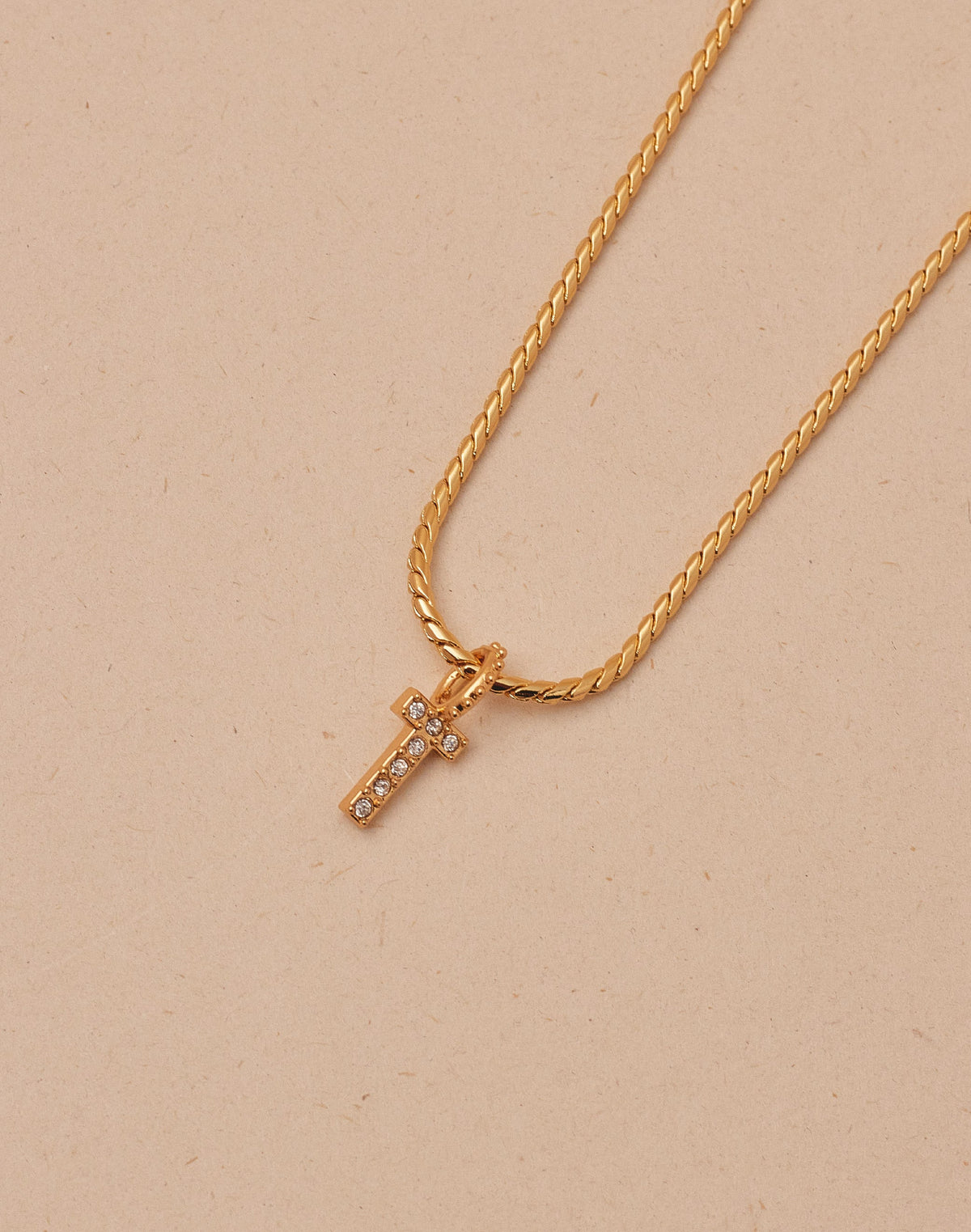 Crystal Letter Necklace