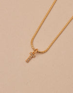 Crystal Letter Necklace