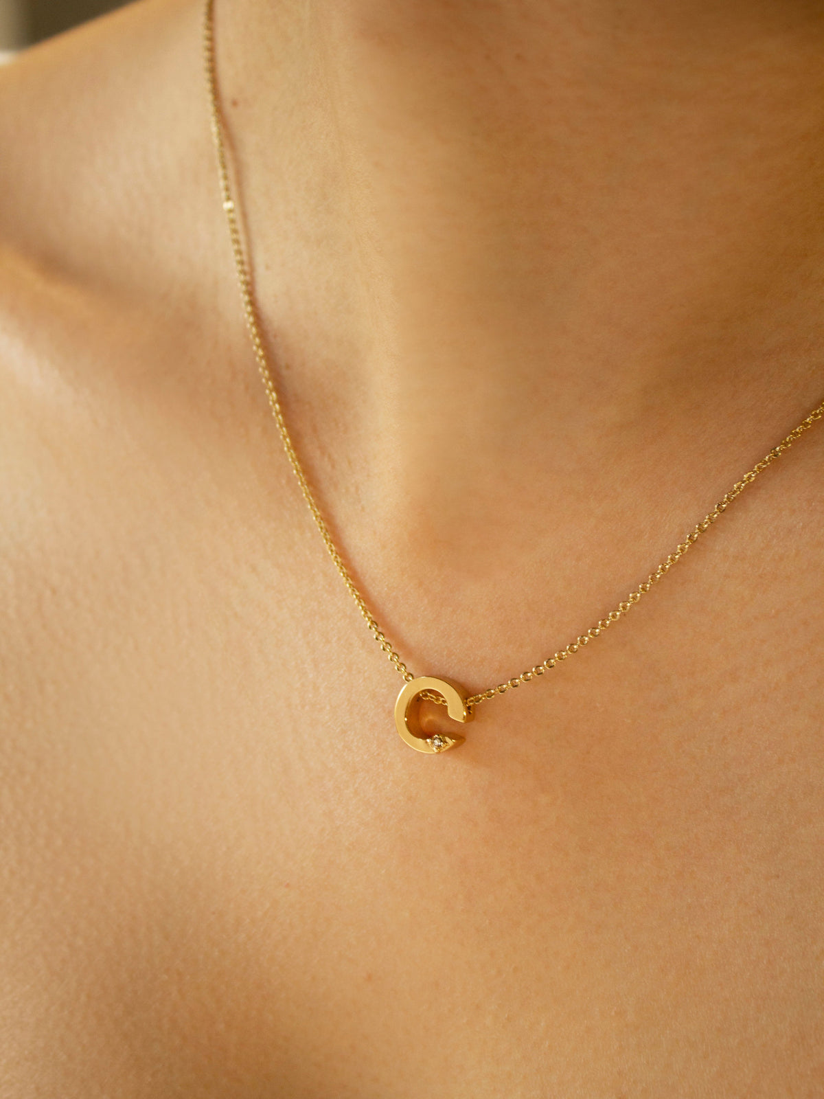 Eloise Letter Necklace