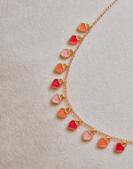 Mini Heart Charms Necklace