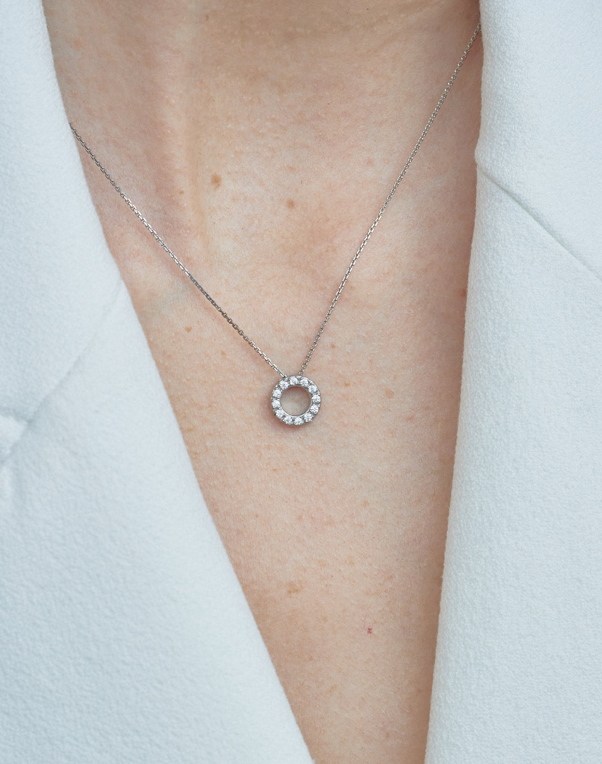 Collar en Plata 925 Aro Clear