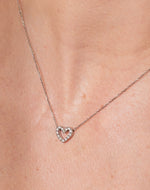 Collar en Plata 925 Corazón Clear