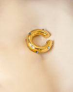 Bold Chromatic Ear Cuff