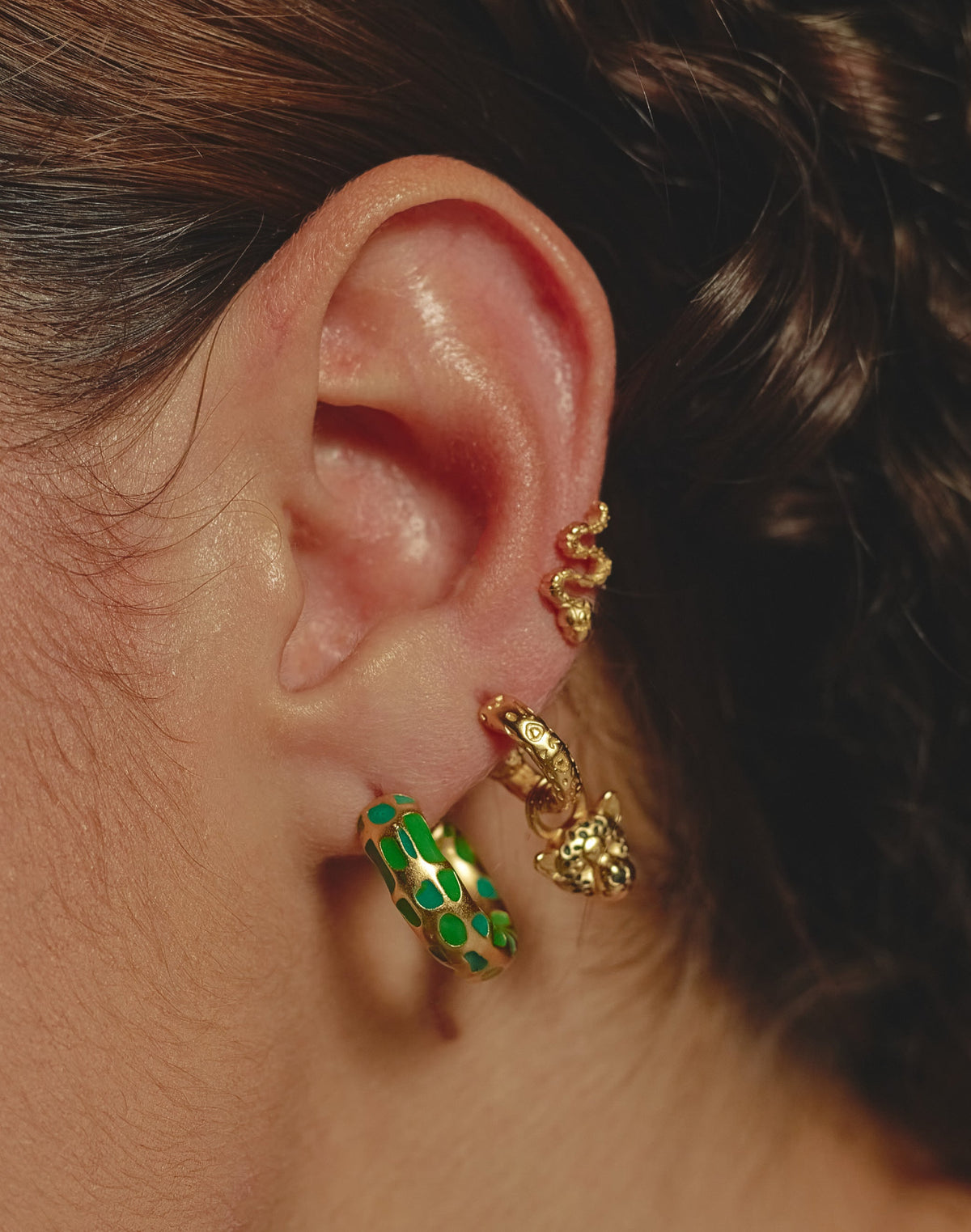 Camouflage Earparty Set