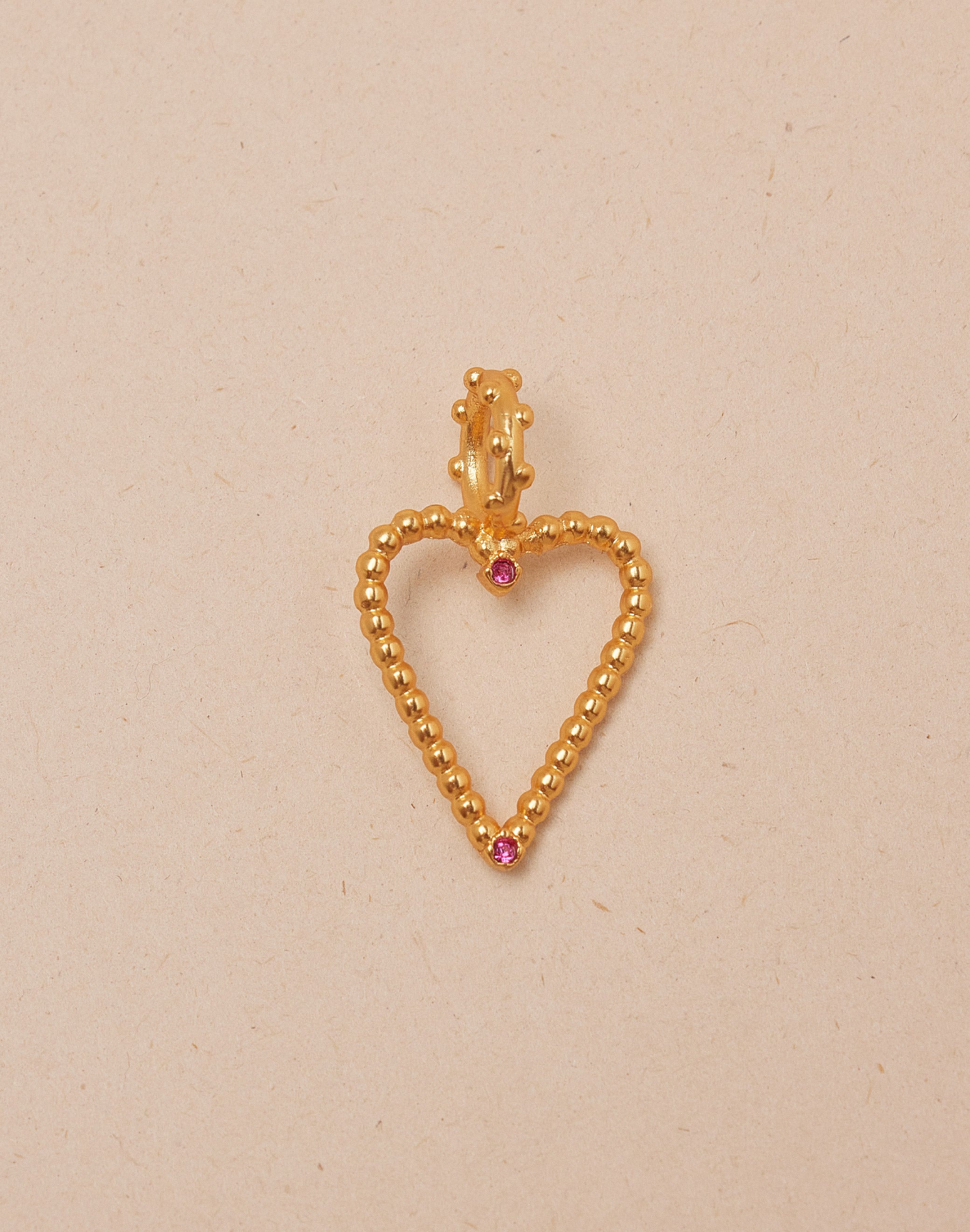 Maxi Braided Heart Charm