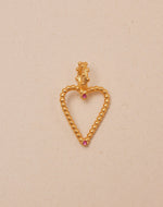 Maxi Braided Heart Charm