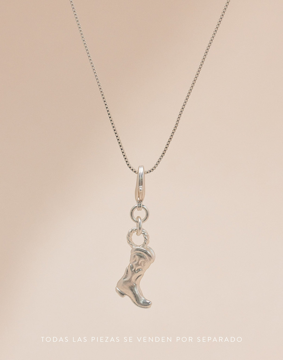 Mini Charm Bota Texana