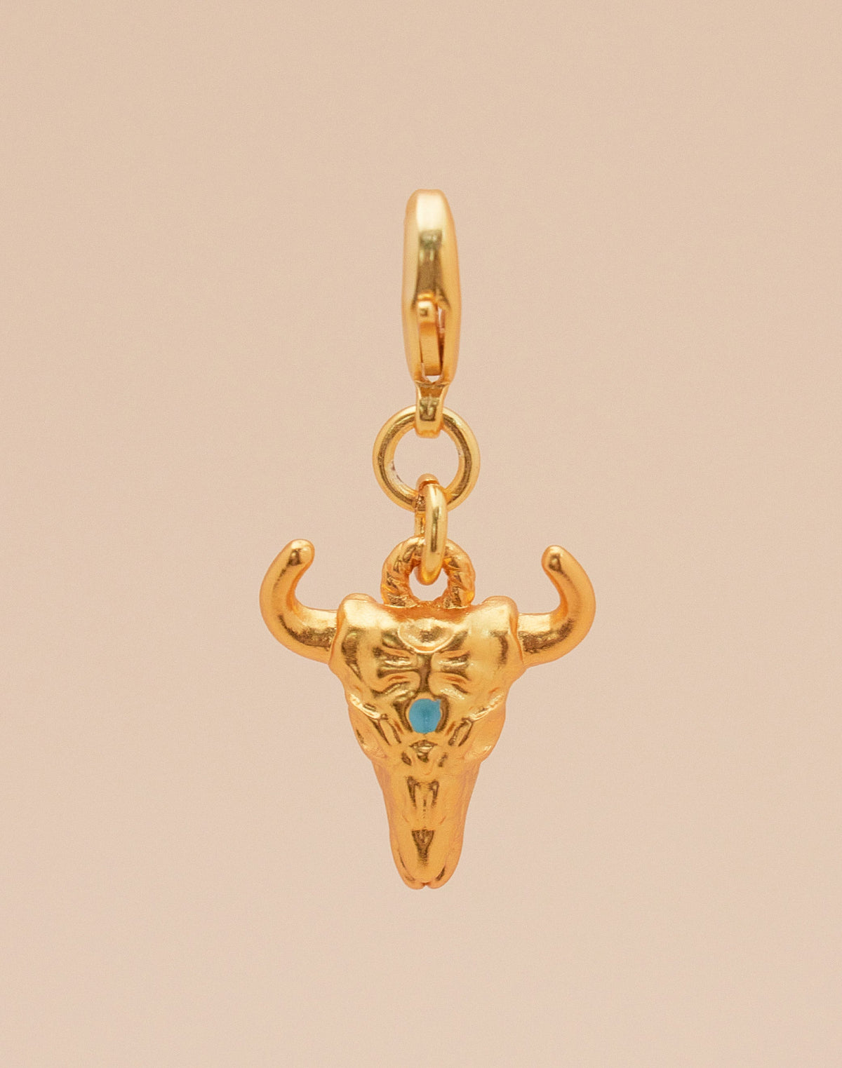 Mini Longhorn Charm