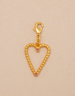 Mini Charm Corazón Entorchado