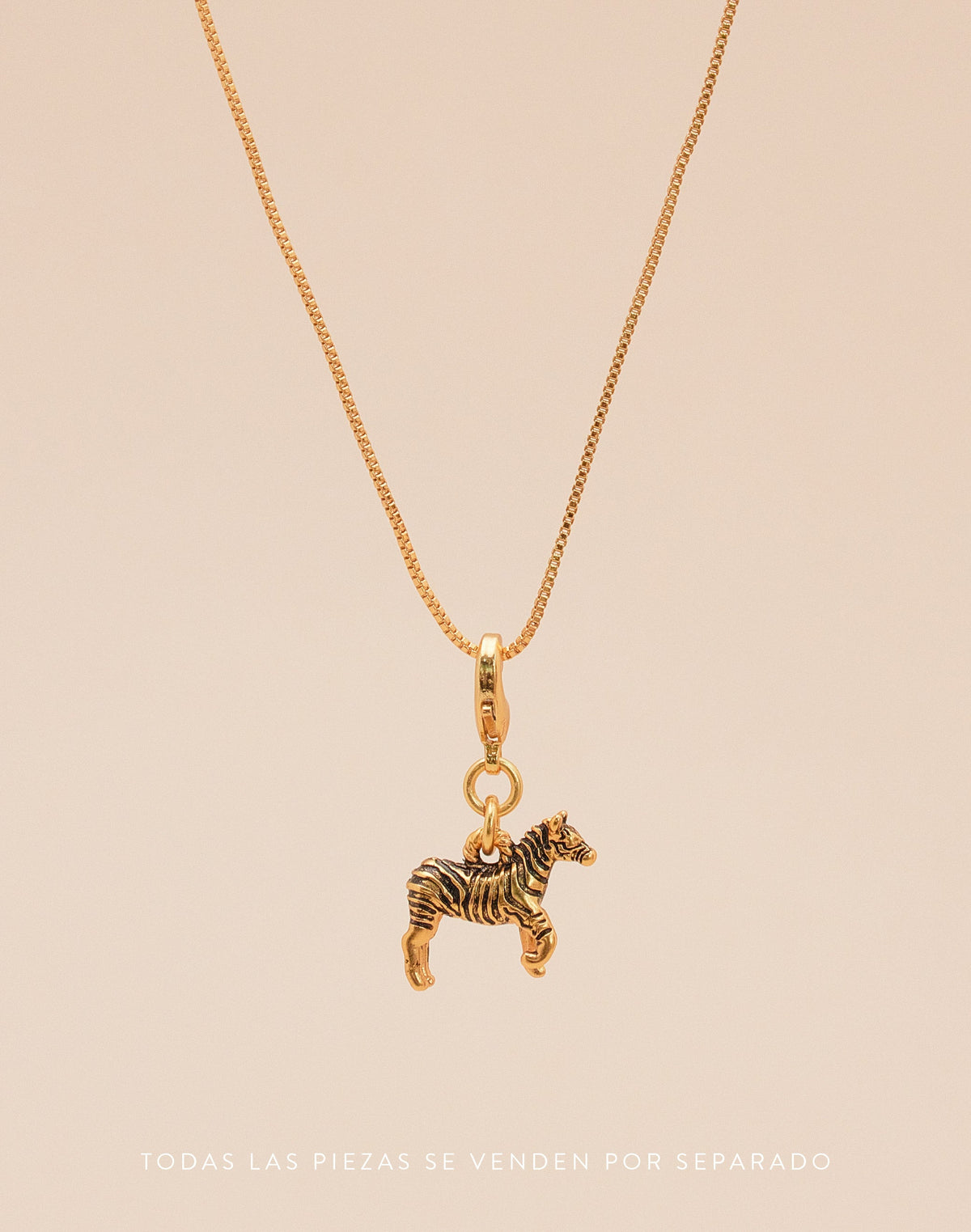 Mini Zebra Charm