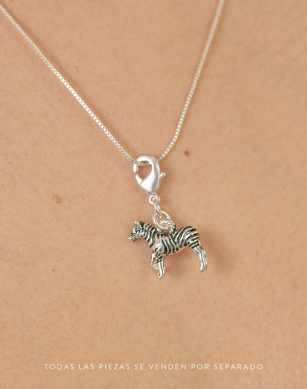 Mini Zebra Charm