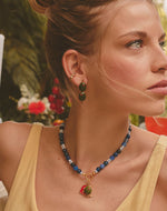 Olive Drop Earrings
