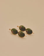 Olive Drop Earrings