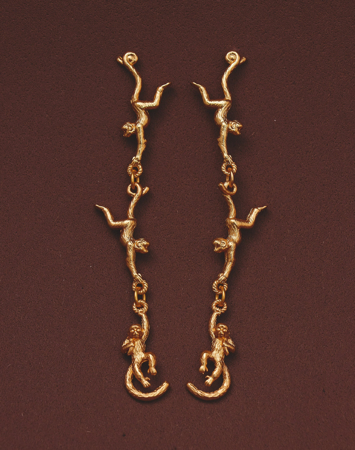 Mangrove Monkey Drop Earrings
