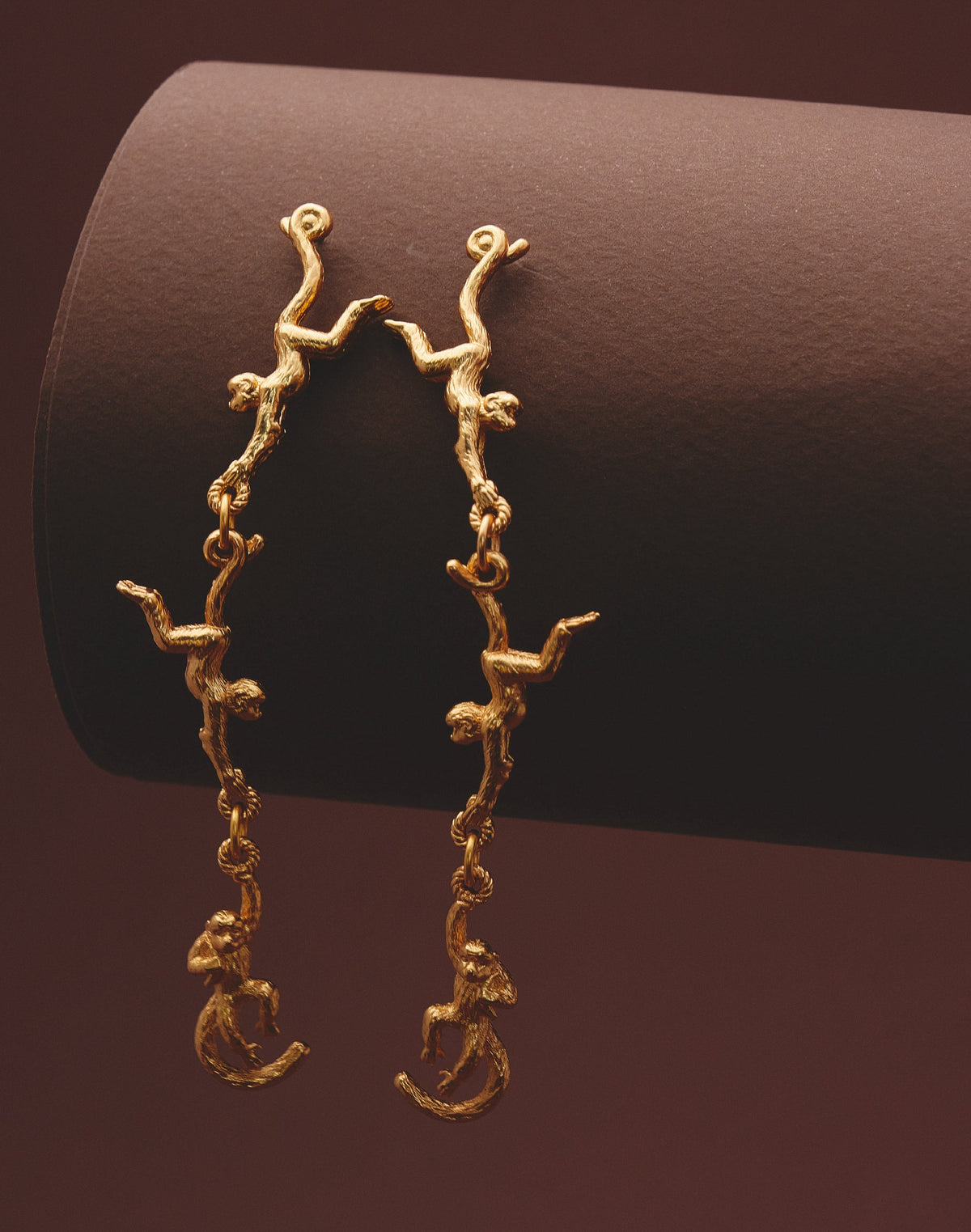 Mangrove Monkey Drop Earrings