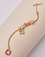 Meow Cat Charm Bracelet