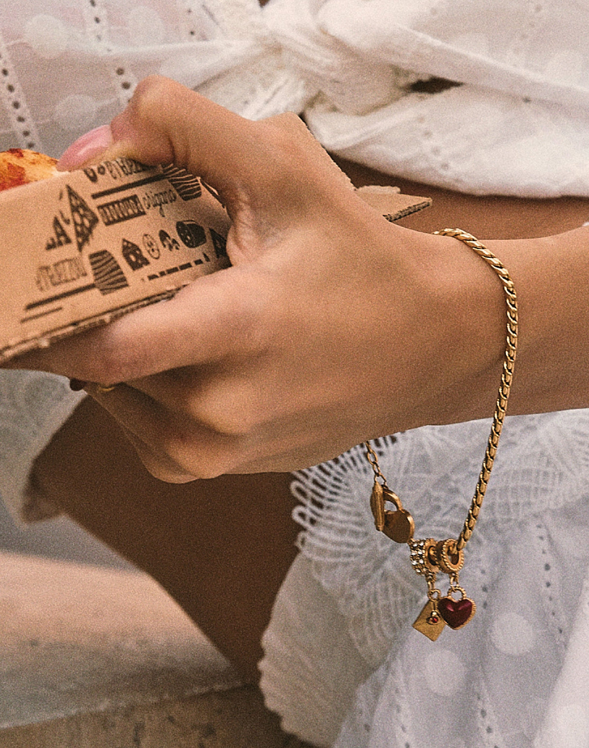 Love Letter Charm Bracelet
