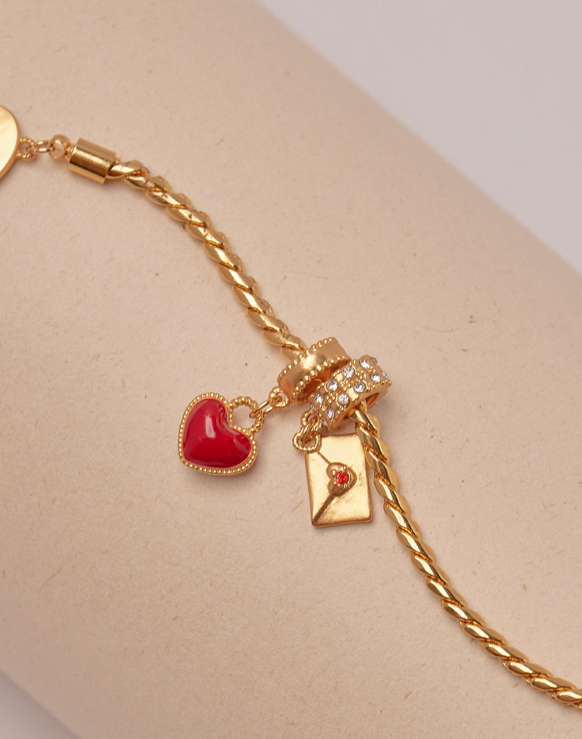 Love Letter Charm Bracelet