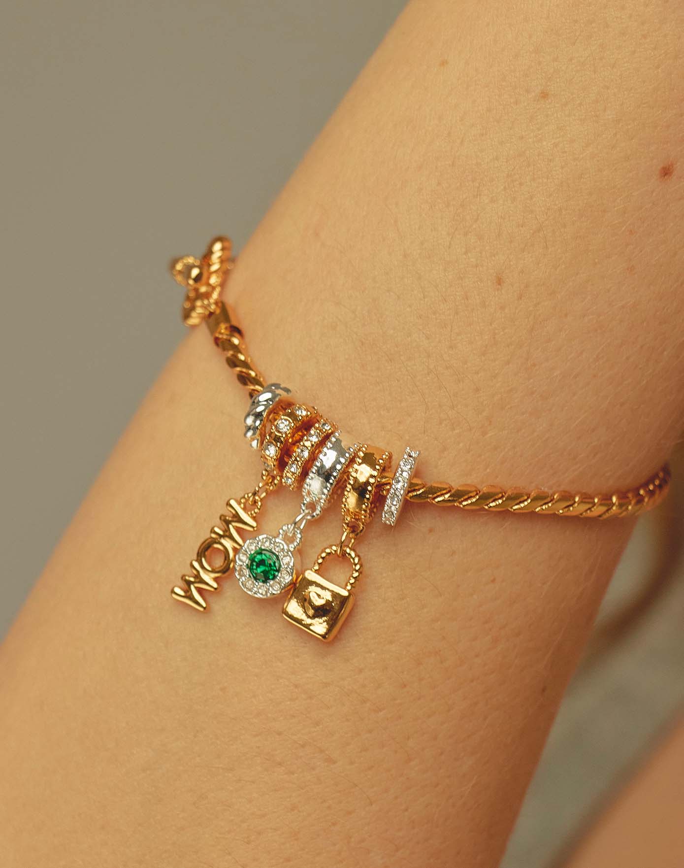 Lucky Mom Charm Bracelet
