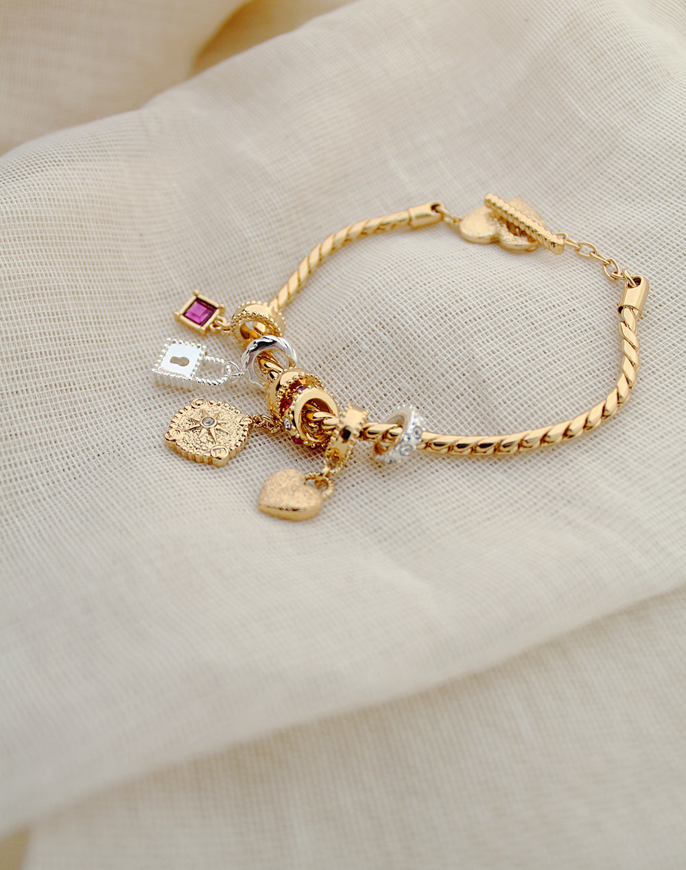 Wow Charm Bracelet