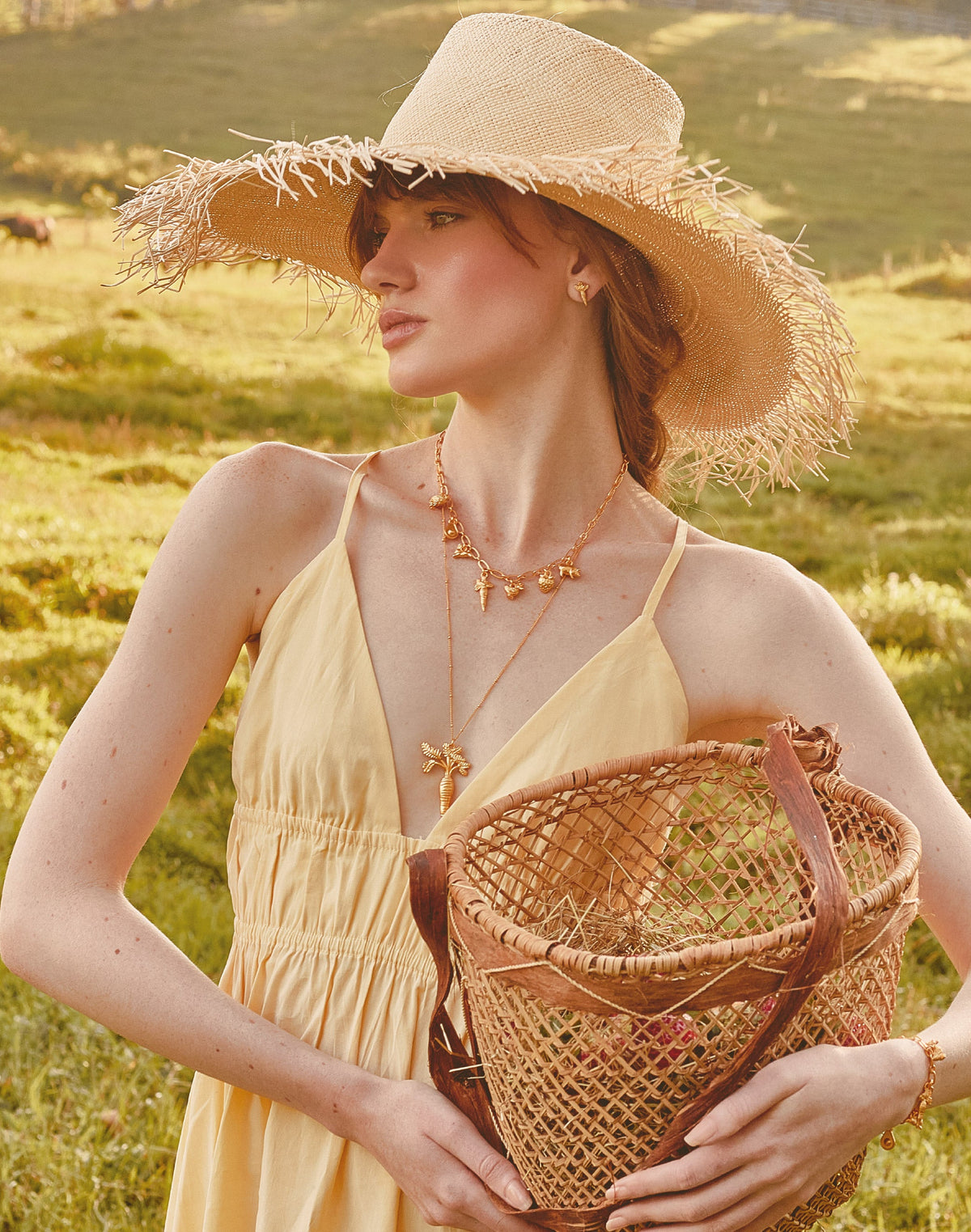 Set 2 Collares y Aretes Pradera