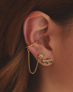 2-piece Silecia Earrings & Ear Cuff Set