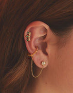 2-piece Silecia Earrings & Ear Cuff Set