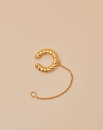 2-piece Silecia Earrings & Ear Cuff Set