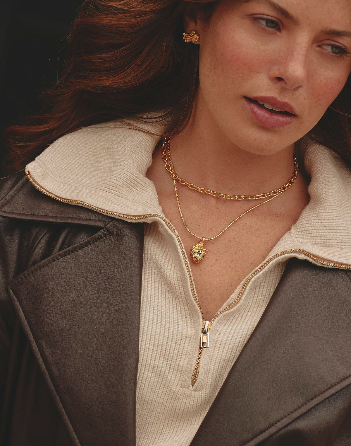Set de 2 Collares Corazón