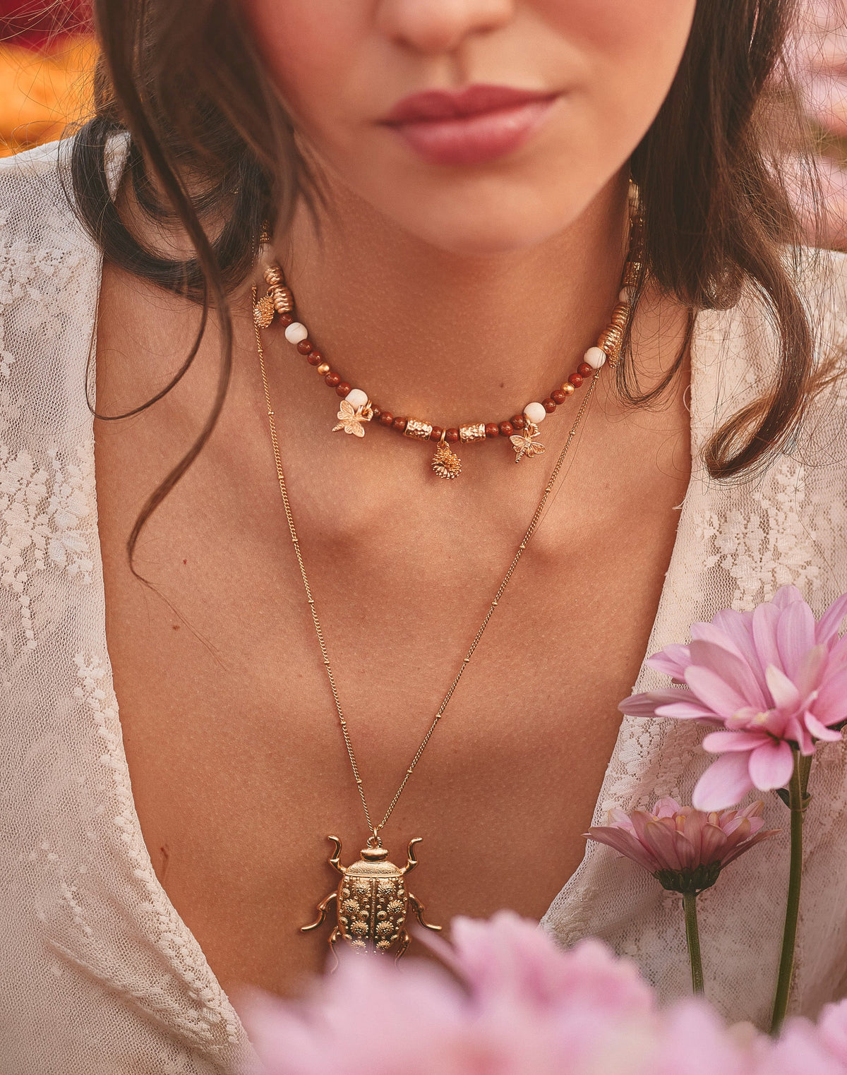 Set de 2 Collares Cucarrón