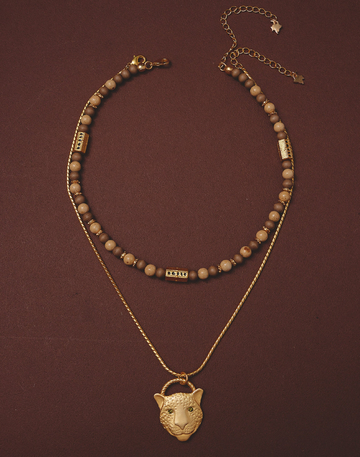 Pacific Jaguar 2-Piece Necklace Set