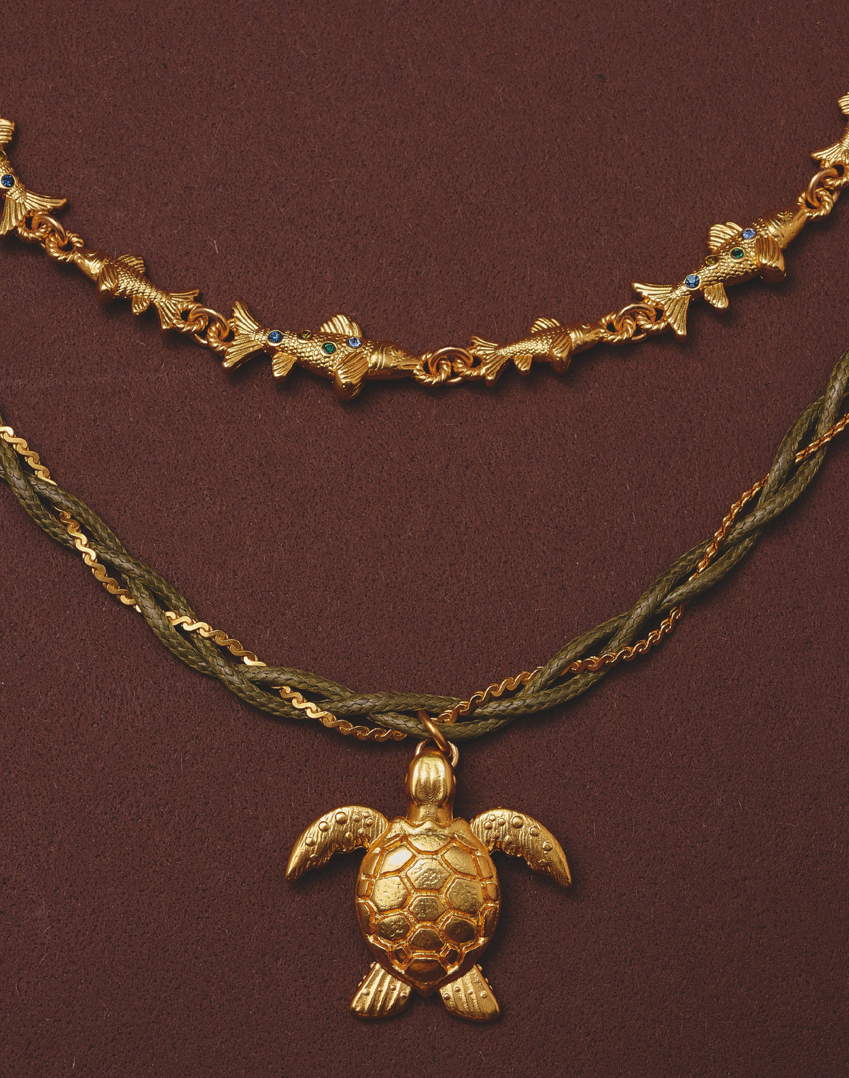 Ocean Tide 2-Piece Necklace Set