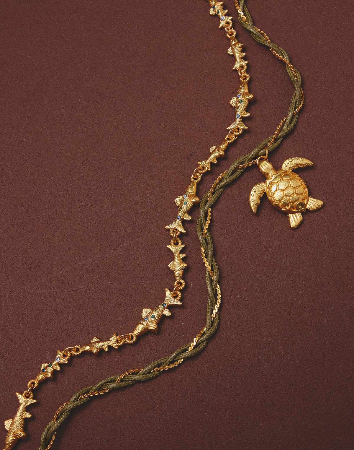 Ocean Tide 2-Piece Necklace Set