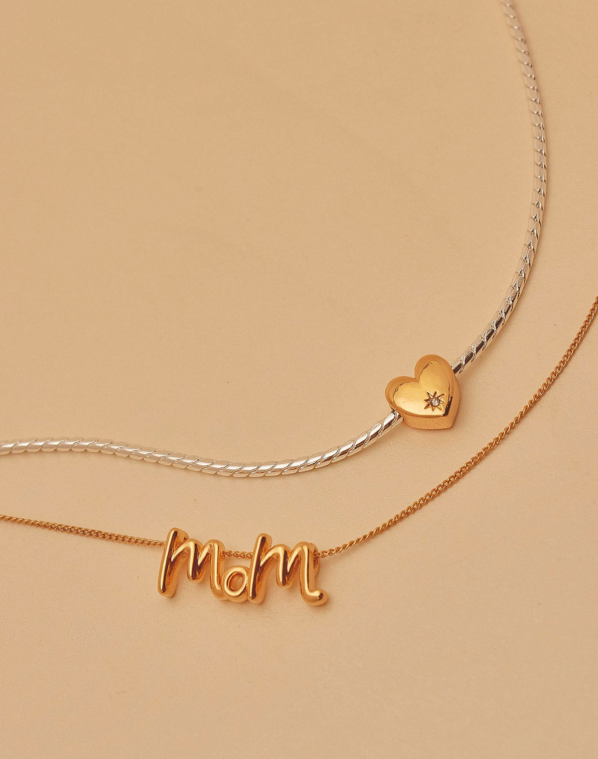Mom Love 2-piece Necklace Set