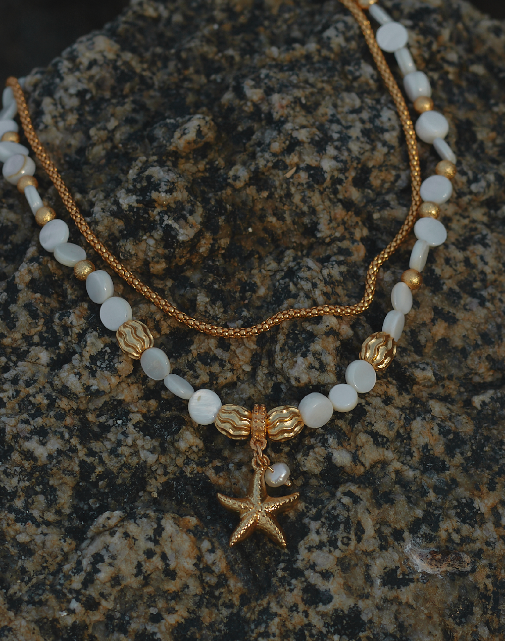 2-Piece Pearl Necklace Set