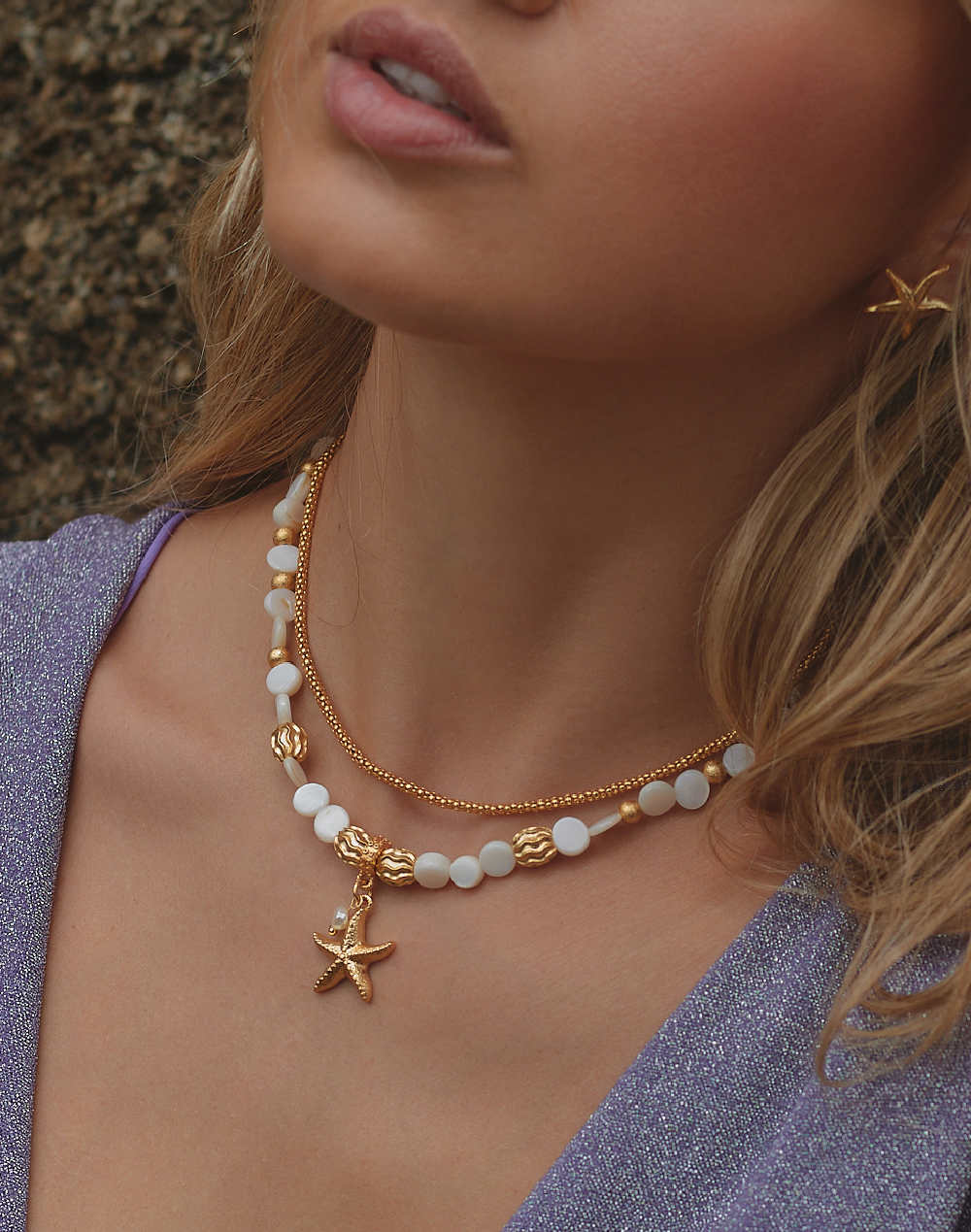 2-Piece Pearl Necklace Set