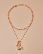 Set de 2 Collares Panal de Abeja