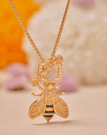Set de 2 Collares Panal de Abeja
