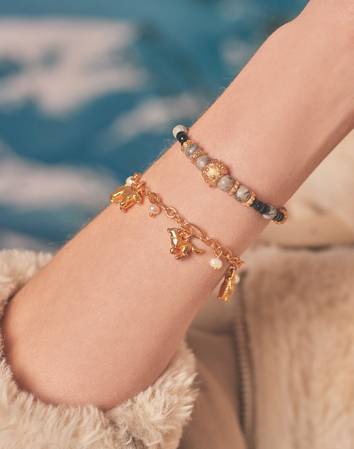 Set de 2 Pulseras Glaciar