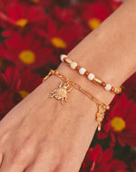 2-Piece Garden Multicharm Bracelet Set
