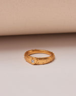 Set of 3 Melon Heart Rings