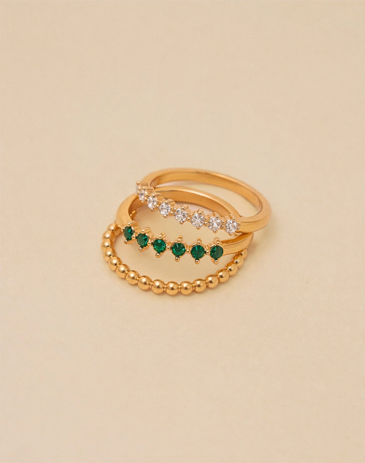 3-piece Lugano Ring Set