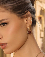 Set of 3 Amores Earrings