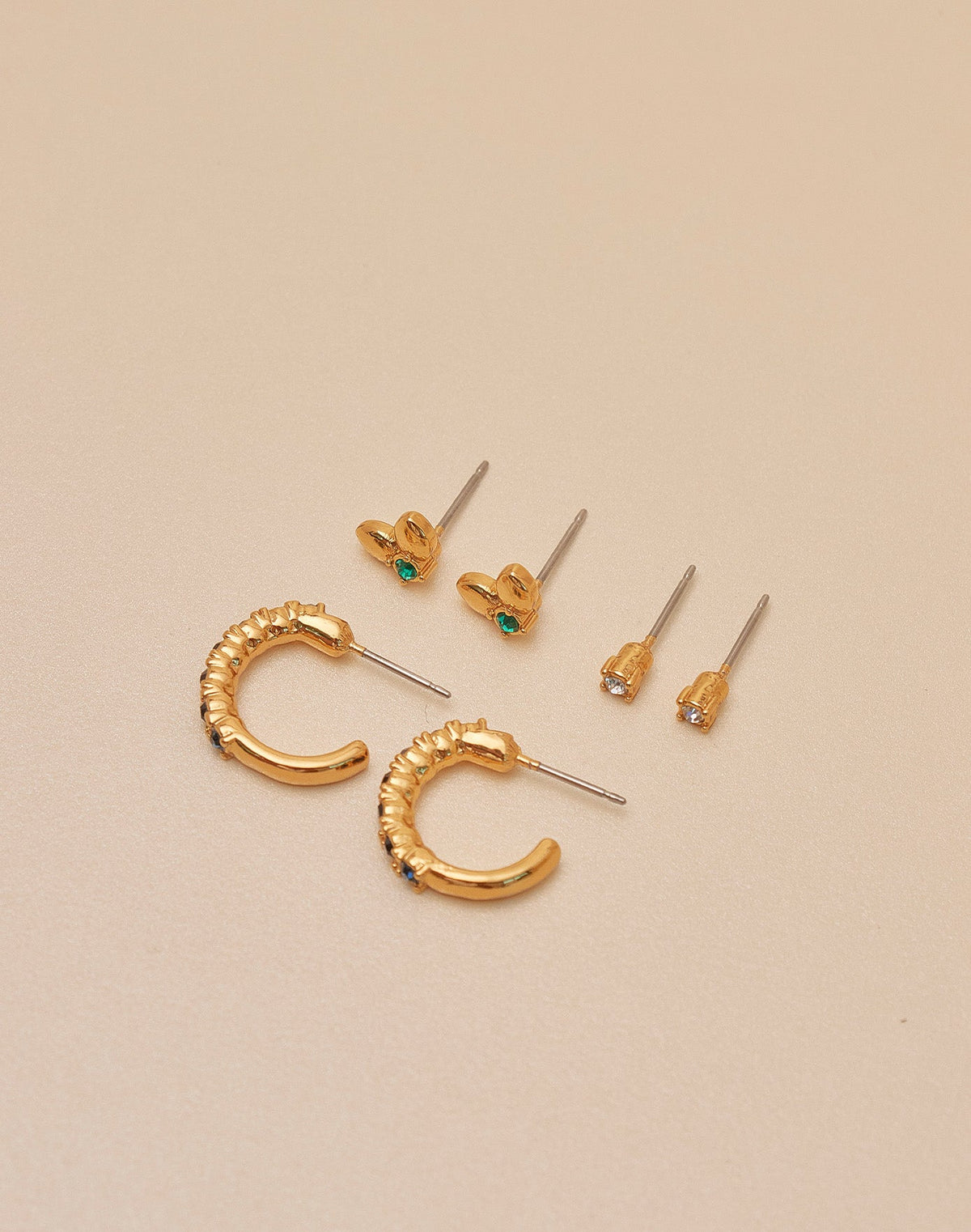 Set de 3 Aretes Bali